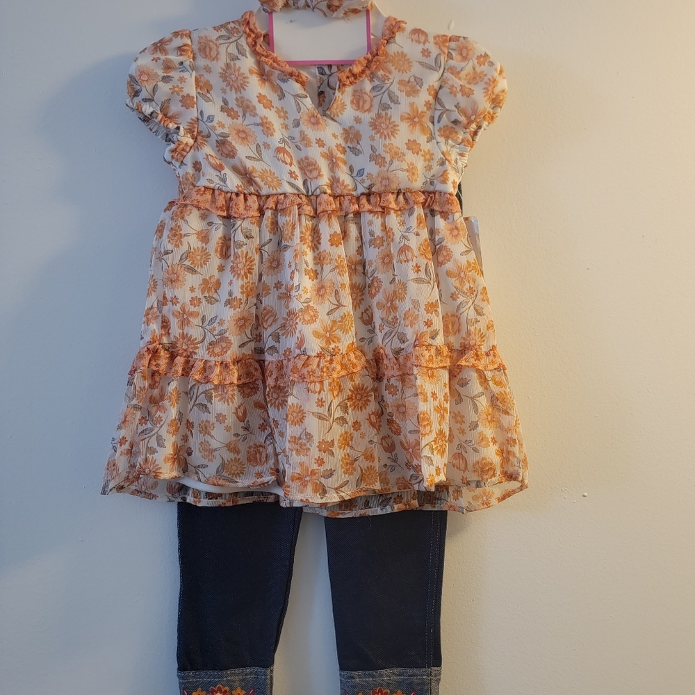 3 Piece Jeggings Set